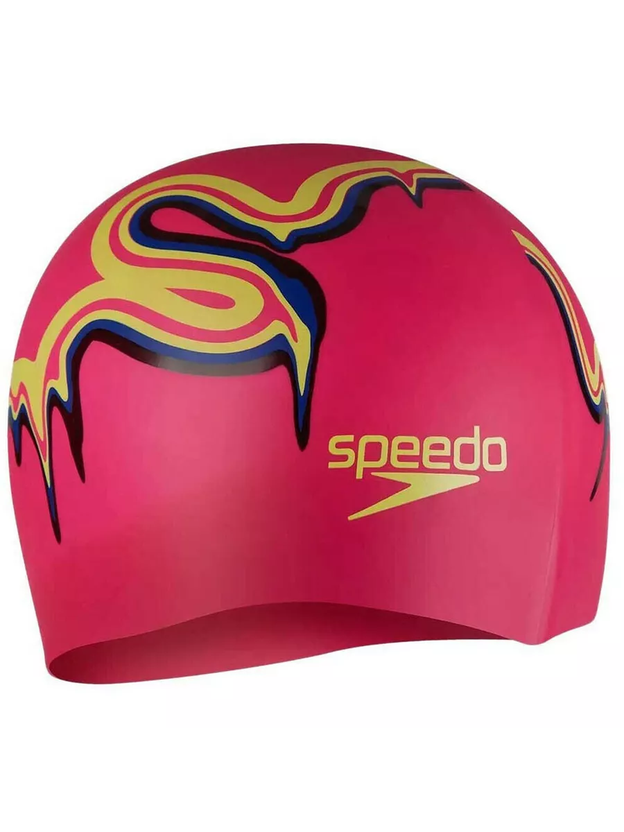 

Шапочка для плавания детская Speedo Boom Silicone Cap Jr красная, Красный