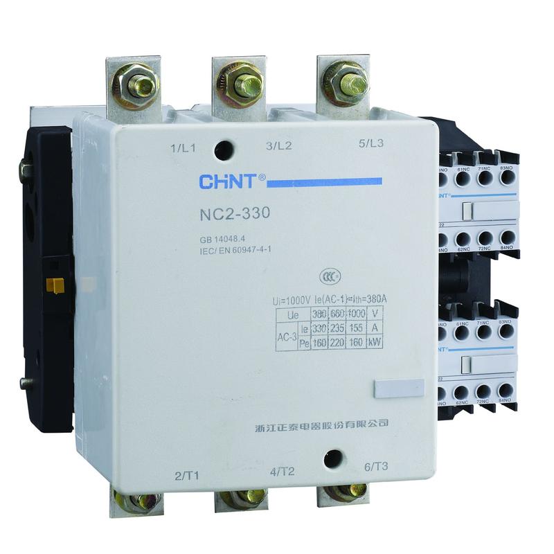 Контактор NC2-330 330А 230В/АС3 50Гц (R) | код 236058 | CHINT (1 шт.) контактор abb esb20 20n 06 модульный 20а ас 1 2но катушка 230в ac dc 1sbe121111r0620