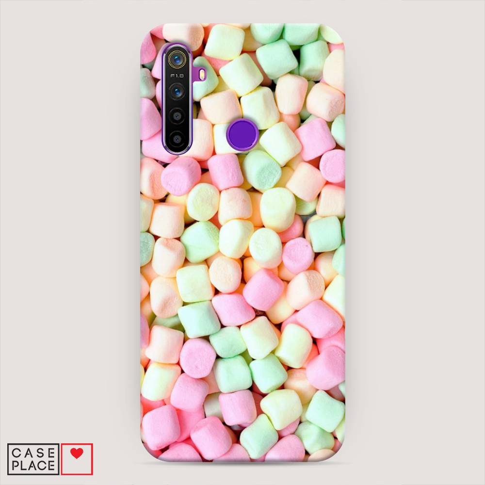 

Пластиковый чехол "Marshmallows" на Realme 5, 251520-7