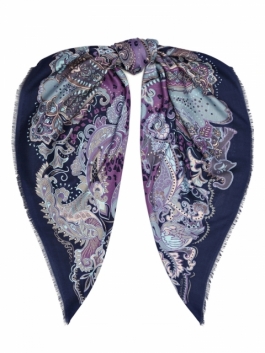

Платок женский Eleganzza 01-00041597 лиловый, 120х120 см, Разноцветный, 01-00041597