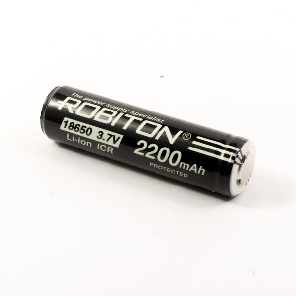 

Аккумулятор ROBITON LiHYB 18650 3.7В 2200мАч с защитой