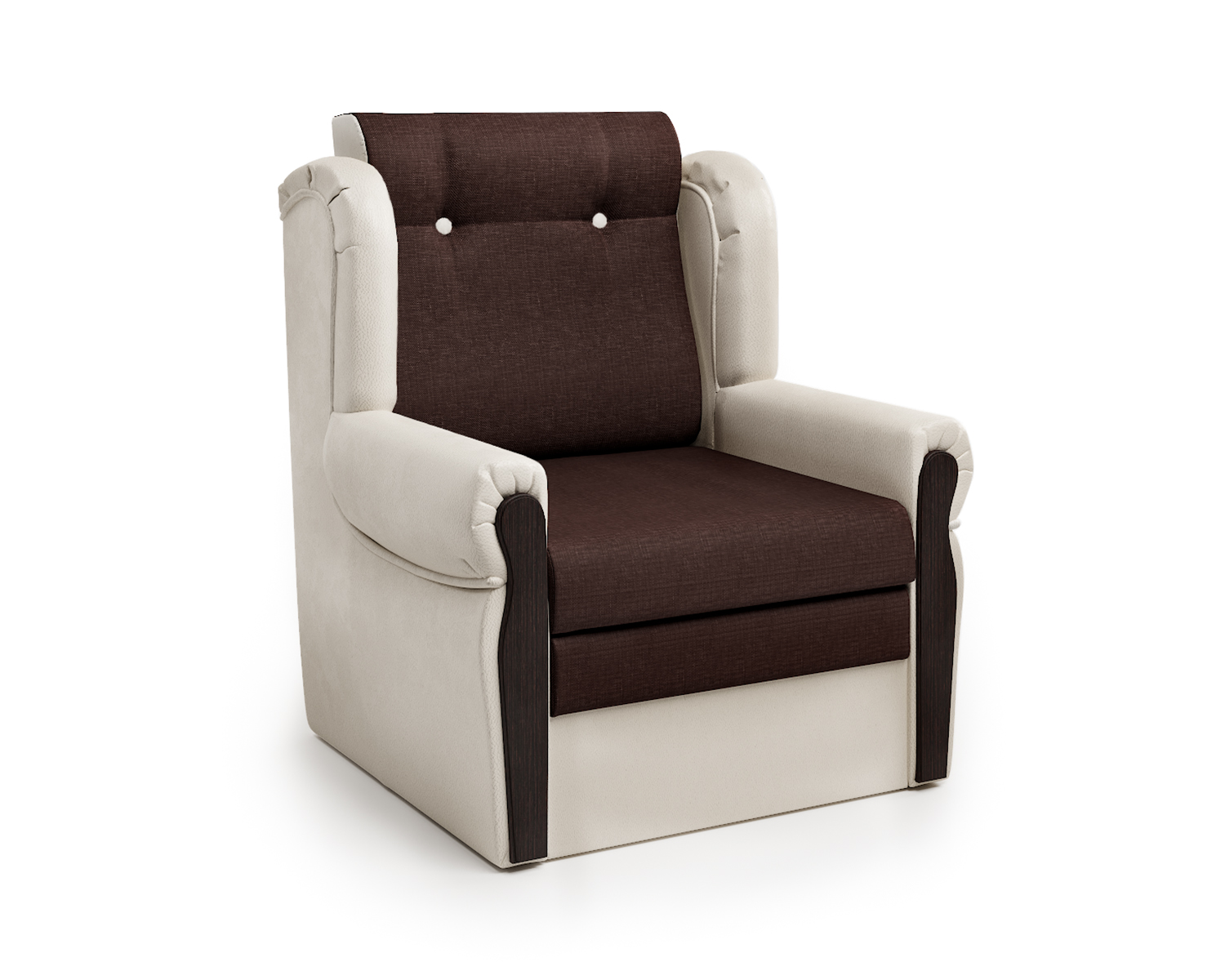 фото Кресло-кровать шарм-дизайн классика m 3103021, коричневый