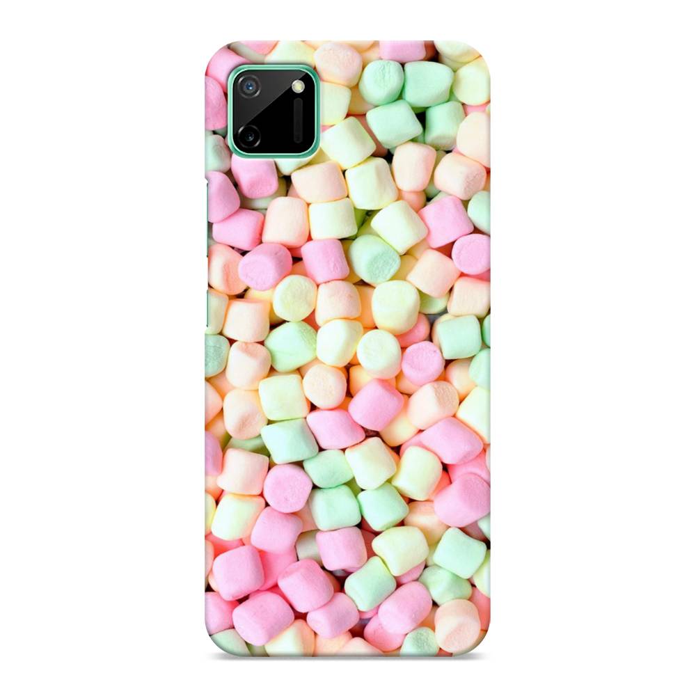 

Пластиковый чехол "Marshmallows" на Realme C11, 253820-7