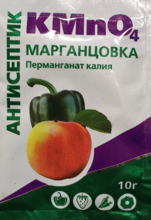 

Лечебные средства Марганцовка 44,9% 10 г