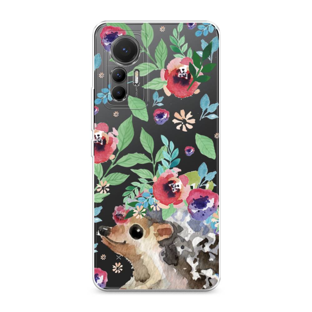 

Чехол Awog на Xiaomi 12 Lite "Ежик в цветах акварель", Разноцветный, 315050-2