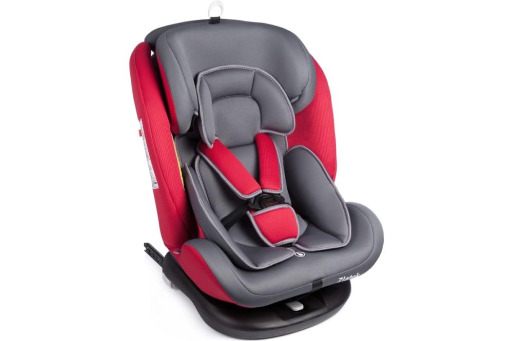 

Автокресло Zlatek Cruiser ISOFIX, гр.0+/1/2/3 0-36кг., серо-красный, арт:KRES3602, ZLCRISX