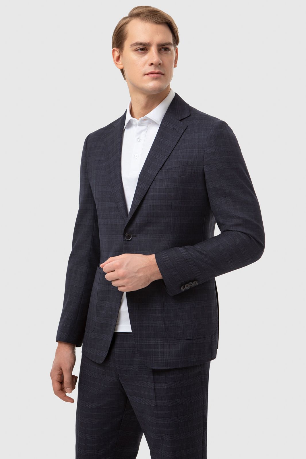 

Пиджак мужской Kanzler 4S-211BB-0709-14 синий 58, 4S-211BB-0709-14