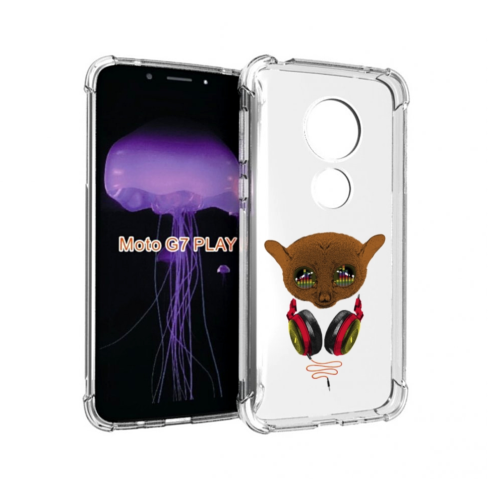 

Чехол MyPads диджей для Motorola Moto G7 Play, Прозрачный, Tocco