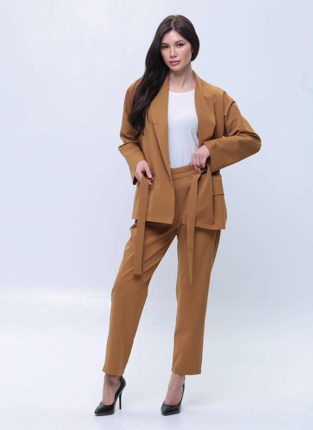 Костюм женский Каляев 66807 желтый 46 RU