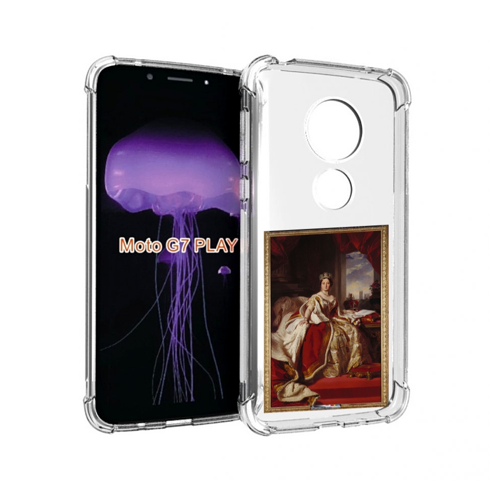 

Чехол MyPads елизавета-2 для Motorola Moto G7 Play, Прозрачный, Tocco