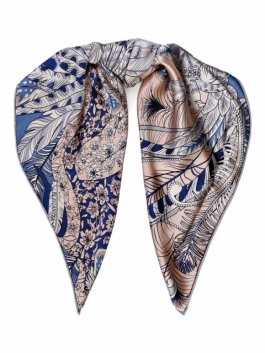 

Платок женский ELEGANZZA 01-00040584 розовый, 86х86 см, 01-00040584