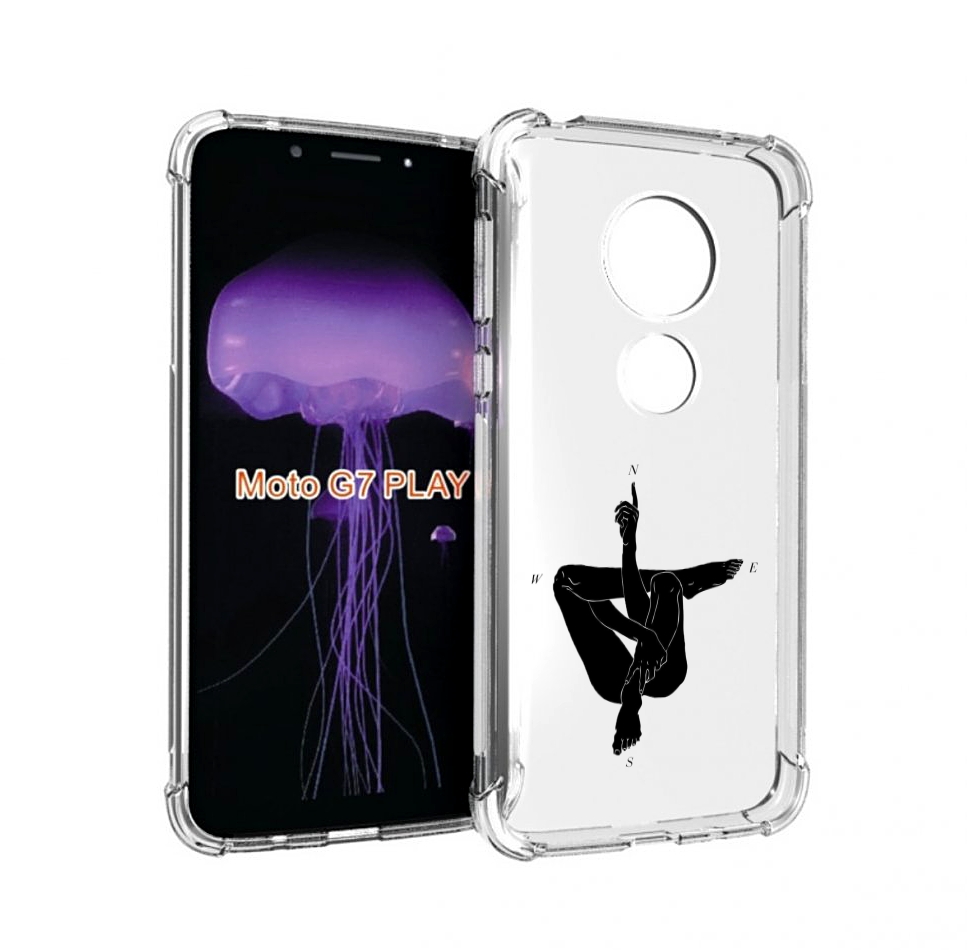 

Чехол MyPads живой компас для Motorola Moto G7 Play, Прозрачный, Tocco