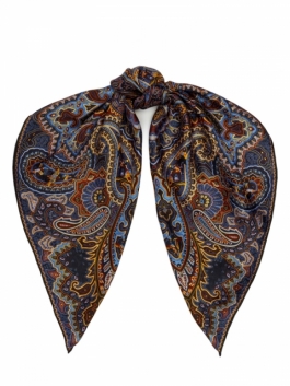 

Платок женский ELEGANZZA 01-00041826 коричневый, 90х90 см, 01-00041826