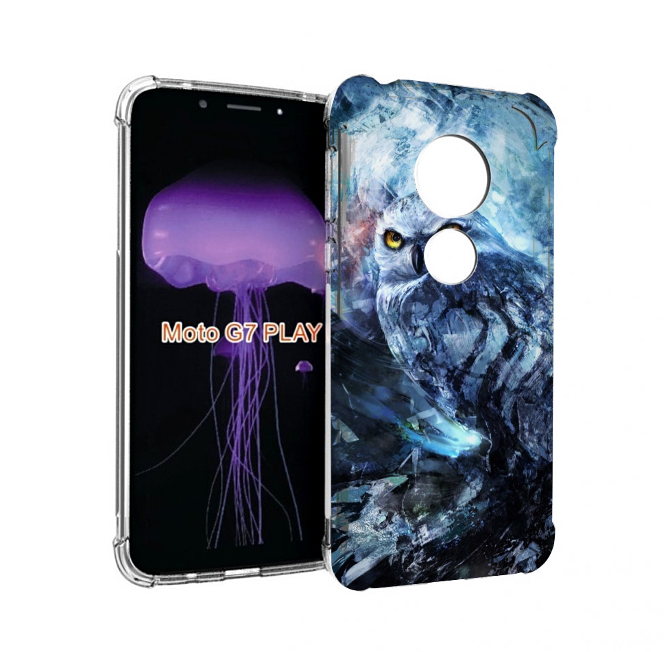 

Чехол MyPads замороженная-сова для Motorola Moto G7 Play, Прозрачный, Tocco