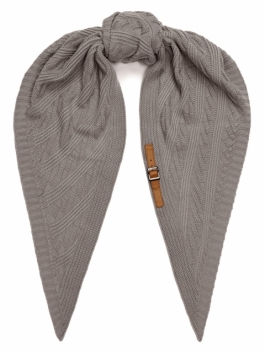 Платок женский Labbra 01-00041225 светло-серый 100х100 см 3290₽