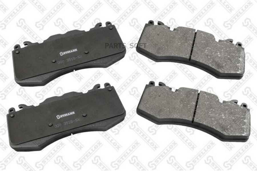 

Тормозные колодки Stellox 000351BSX