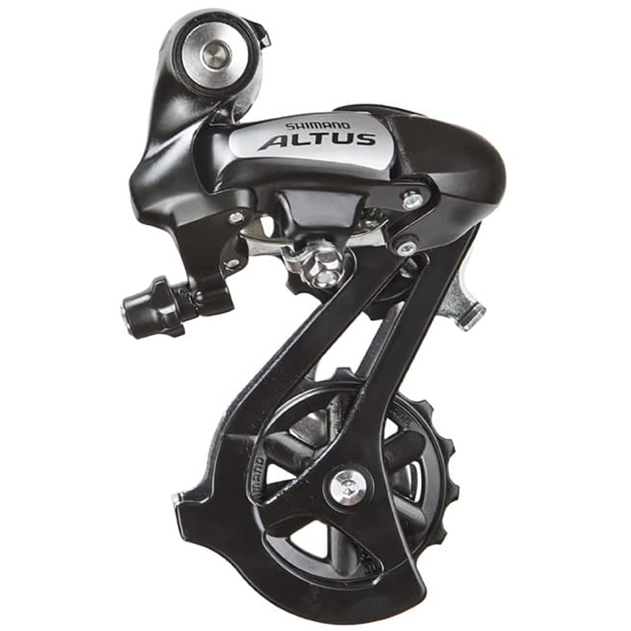 

Переключатель задний Shimano Altus, RD-M310-L, 7-8 скоростей, под болт, черный, 370040