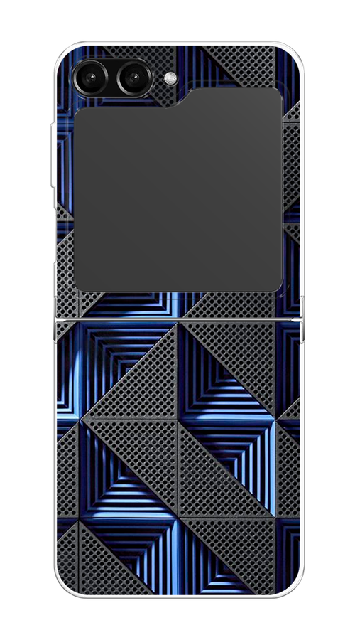 

Чехол на Samsung Galaxy Z Flip 5 "IBM", Серый;синий, 2108350-3