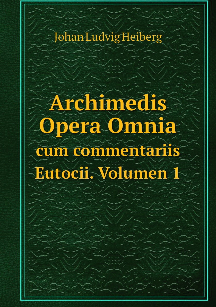 

Archimedis Opera Omnia