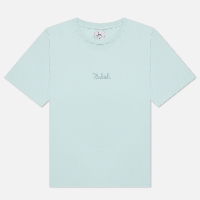

Женская футболка Woolrich Logo зелёный, Размер S, Logo