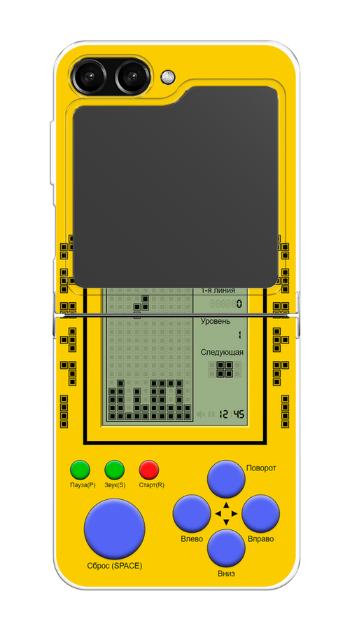 

Чехол на Samsung Galaxy Z Flip 5 "Желтый тетрис", Желтый;синий;зеленый, 2108350-6