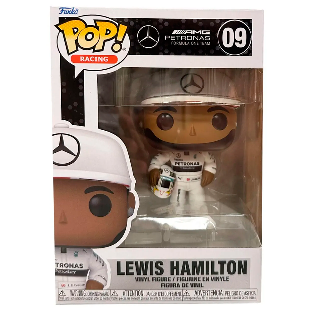 

Фигурка Funko Pop Racing F1 S4 Lewis Hamilton with Helmet (09)