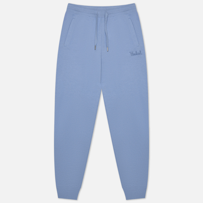 Женские брюки Woolrich Logo голубой, Размер L