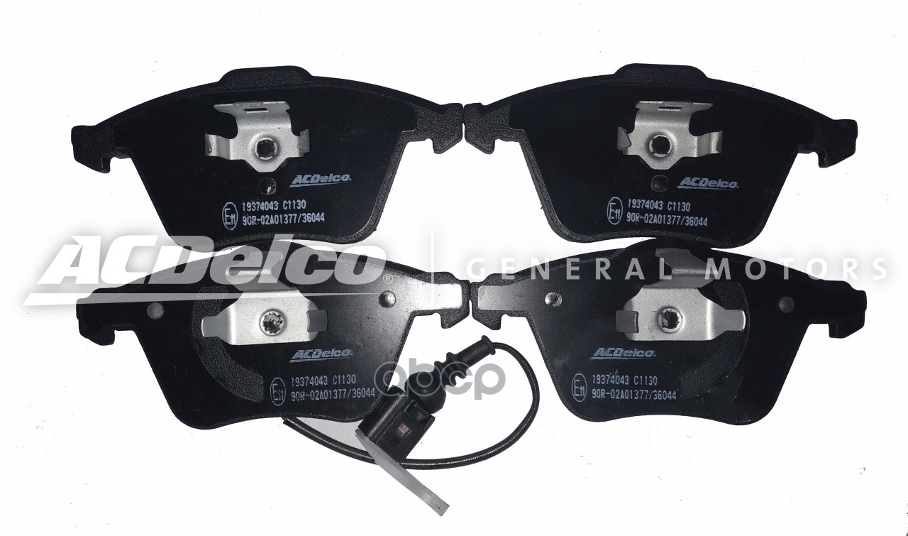 

Acdelco Колодки Тормозные Передние 19374043 ACDelco арт. 19374043, 19374043