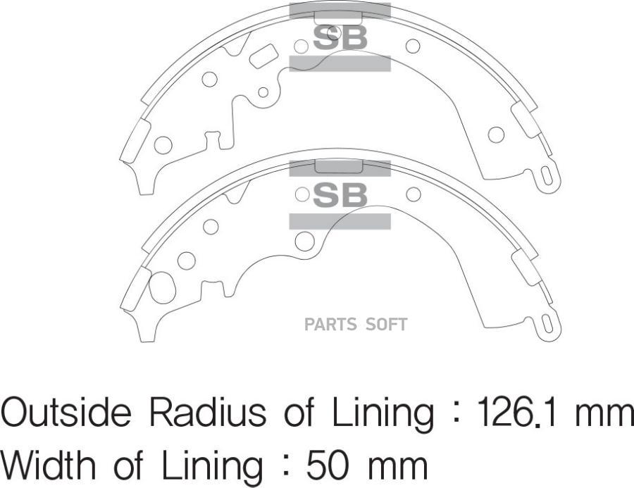 

Колодки Тормозные Toyota Hiace 05- Sangsin Brake Sangsin brake арт. SA168