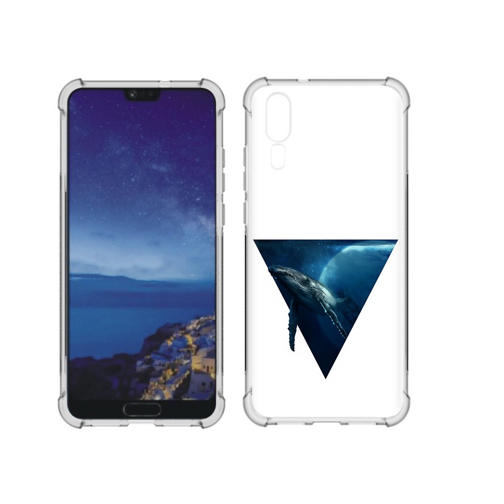 

Чехол MyPads Tocco для Huawei P20 3D кит (PT108006.52.2), Прозрачный, Tocco