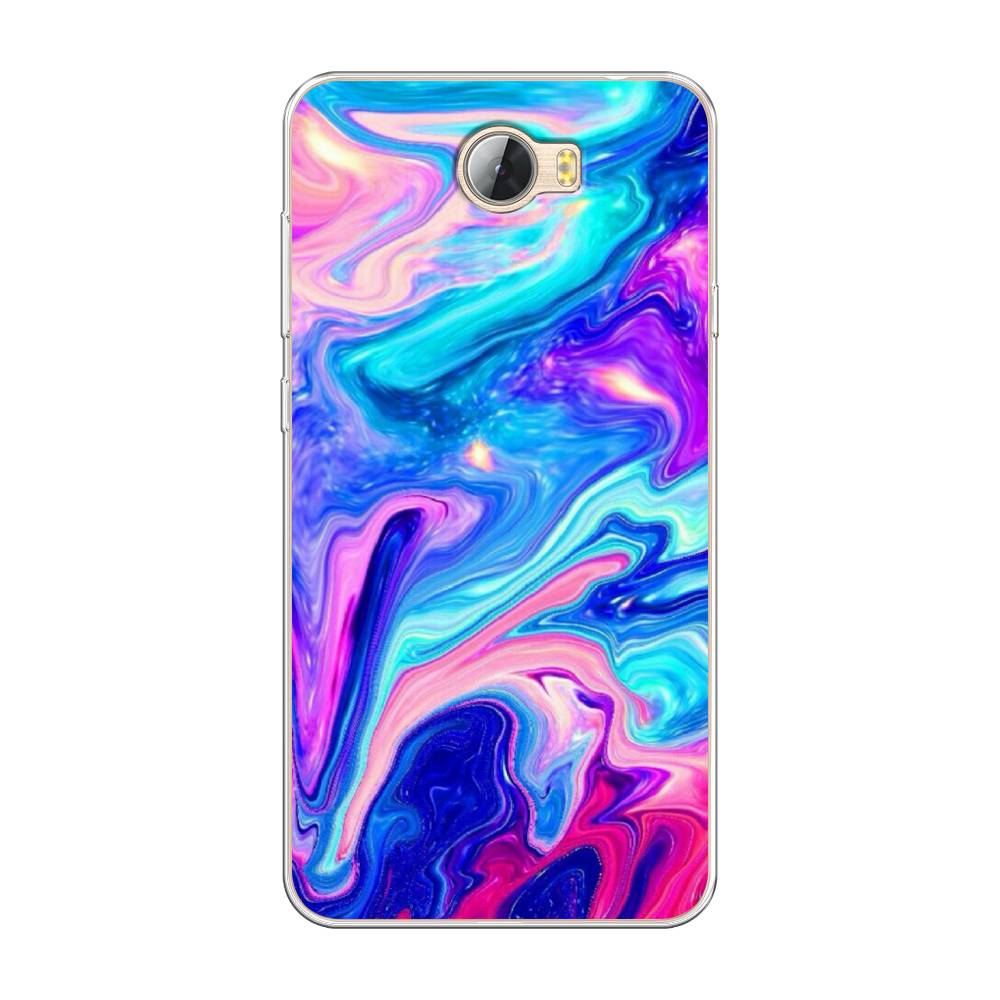 

Чехол Awog на Huawei Y5 II "Потеки краски", Разноцветный, 61950-10