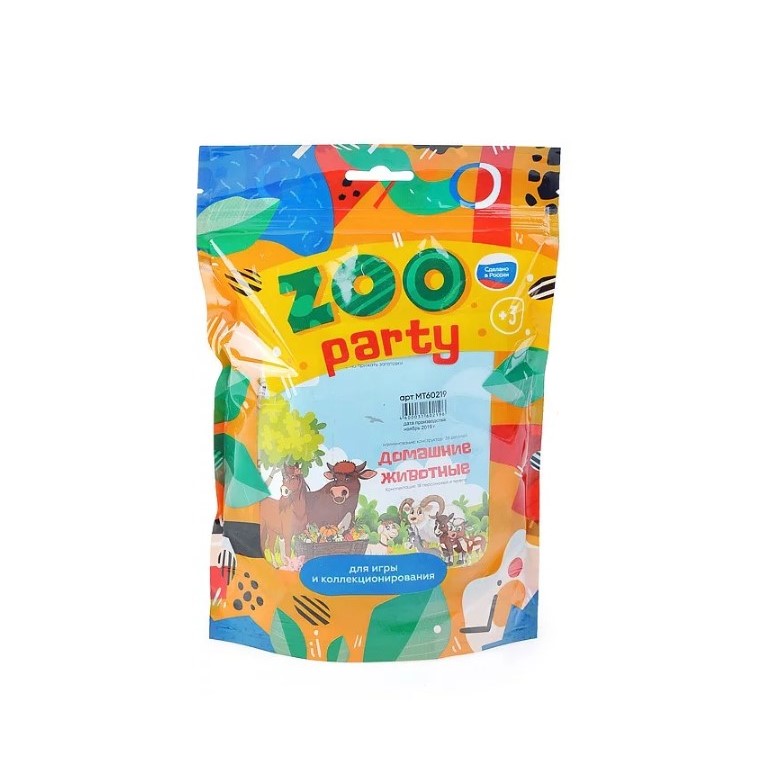 Набор Zoo Party Домашние животные, 18 штук