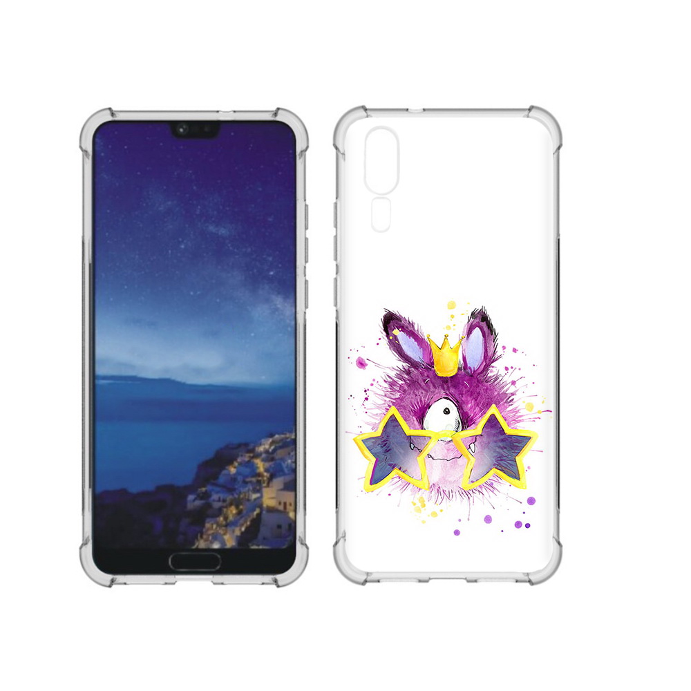 

Чехол MyPads Tocco для Huawei P20 Шуршуля (PT108006.52.202), Прозрачный, Tocco