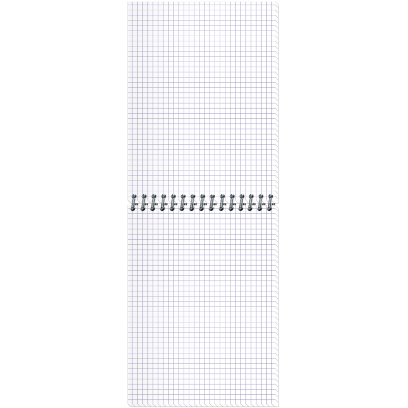 

Блокнот А5,80л,клетка,метал.гребень,цв.обложка Стильный Офис 2737 в ассорт, (3шт.)