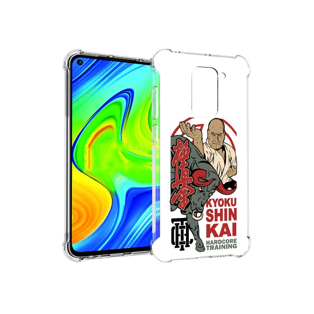 Чехол MyPads Tocco для Xiaomi Redmi Note 9 единоборства рисунок (PT150805.258.343)