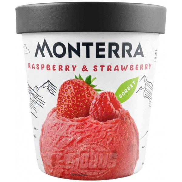 

Сорбет Monterra малина-клубника 480 г