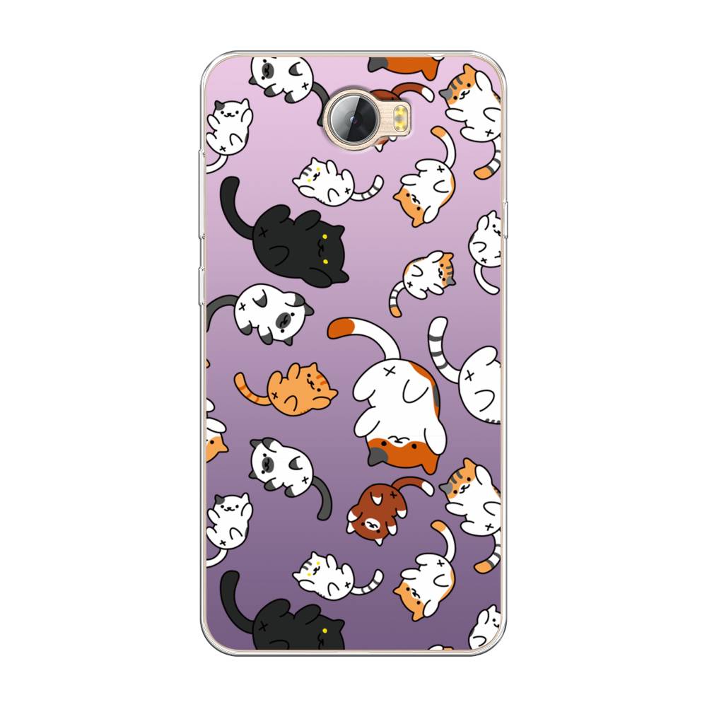 

Чехол Awog на Huawei Y5 II "Котопад", Разноцветный, 61950-7