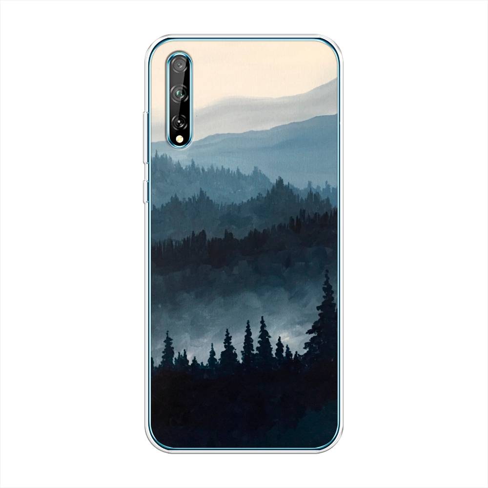 

Чехол Awog на Huawei Y8p "Туманные горы", Бежевый;серый;черный, 6103450-4