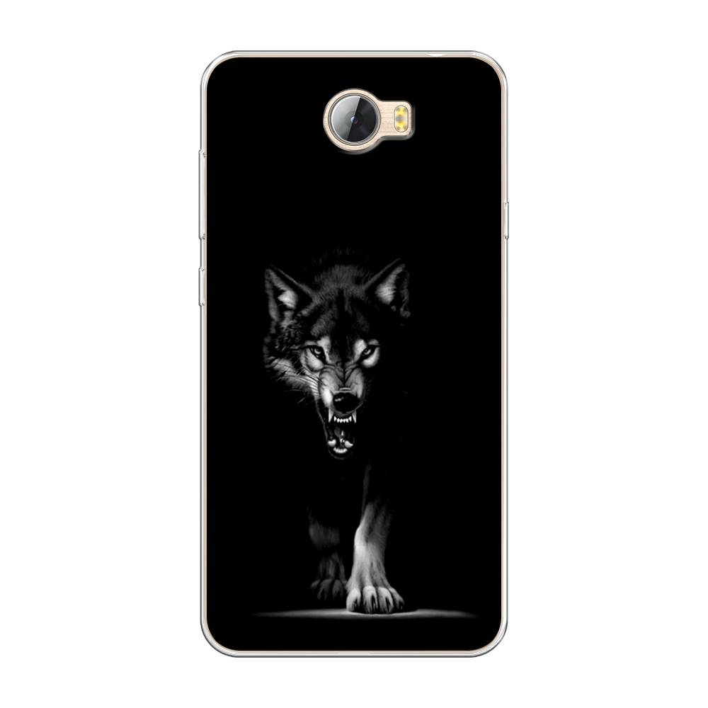 

Чехол Awog на Huawei Y5 II "Волк выходит из ночи", Разноцветный, 61950-1