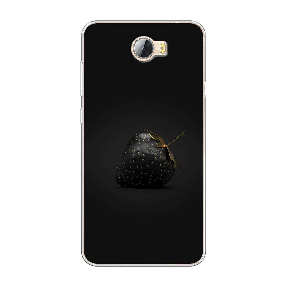 

Чехол Awog на Huawei Y5 II "Черная клубника", Разноцветный, 61950-10