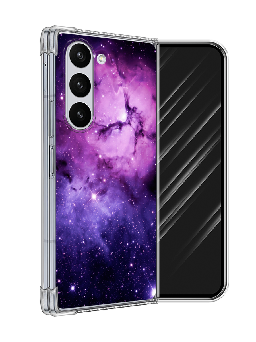 

Чехол Awog на Samsung Galaxy Z Fold 6 "Космос 18", Фиолетовый;черный;белый, 2109850-1