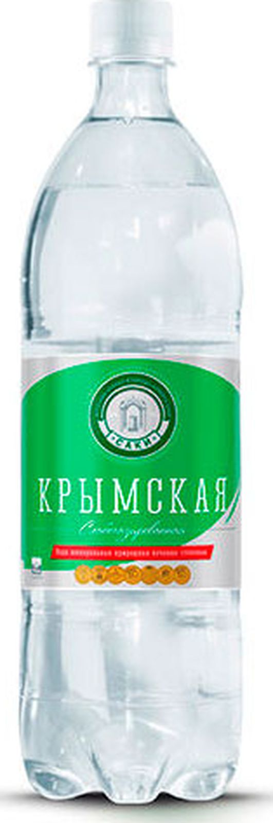 

Вода минеральная Крымская слабогазированная 1 л