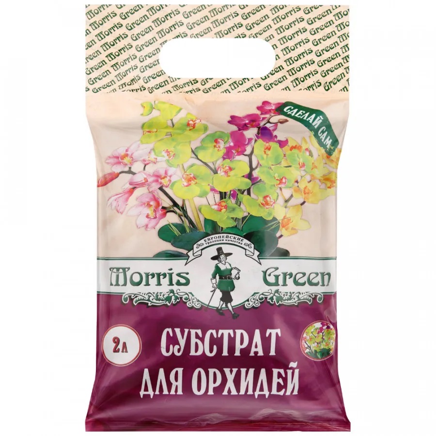 фото Субстрат morris green для орхидей 2 л