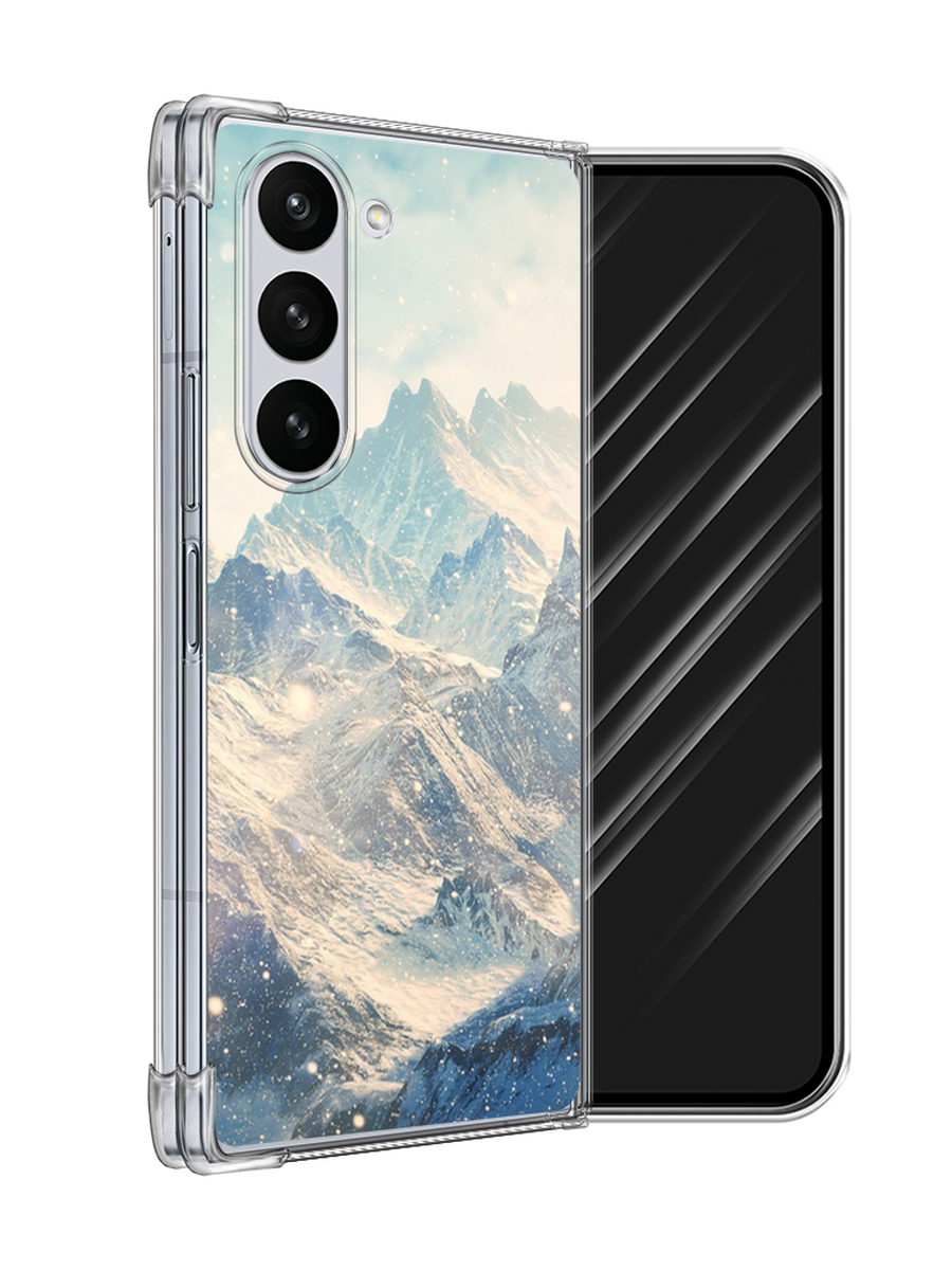 

Чехол Awog на Samsung Galaxy Z Fold 6 "Горы 4", Бирюзовый, 2109850-1