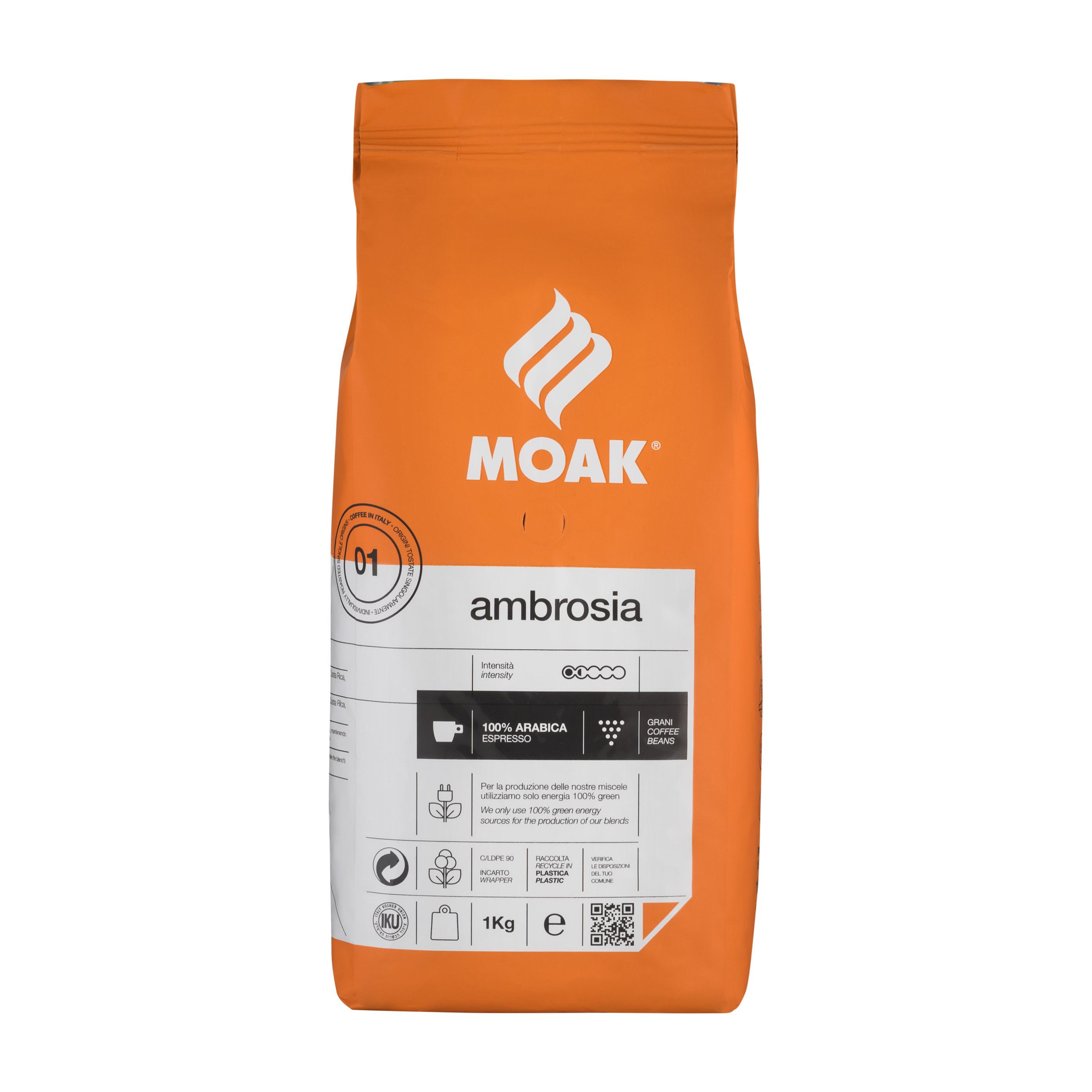 

Кофе в зернах Moak Ambrosia 1 кг, Ambrosia
