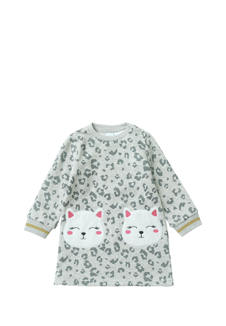 Платье детское Kari Baby AW22B12803704, серый, 80