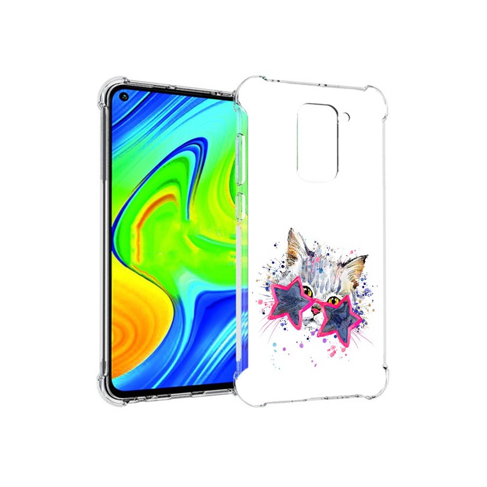 Чехол MyPads Tocco для Xiaomi Redmi Note 9 звездные очки (PT150805.258.353)