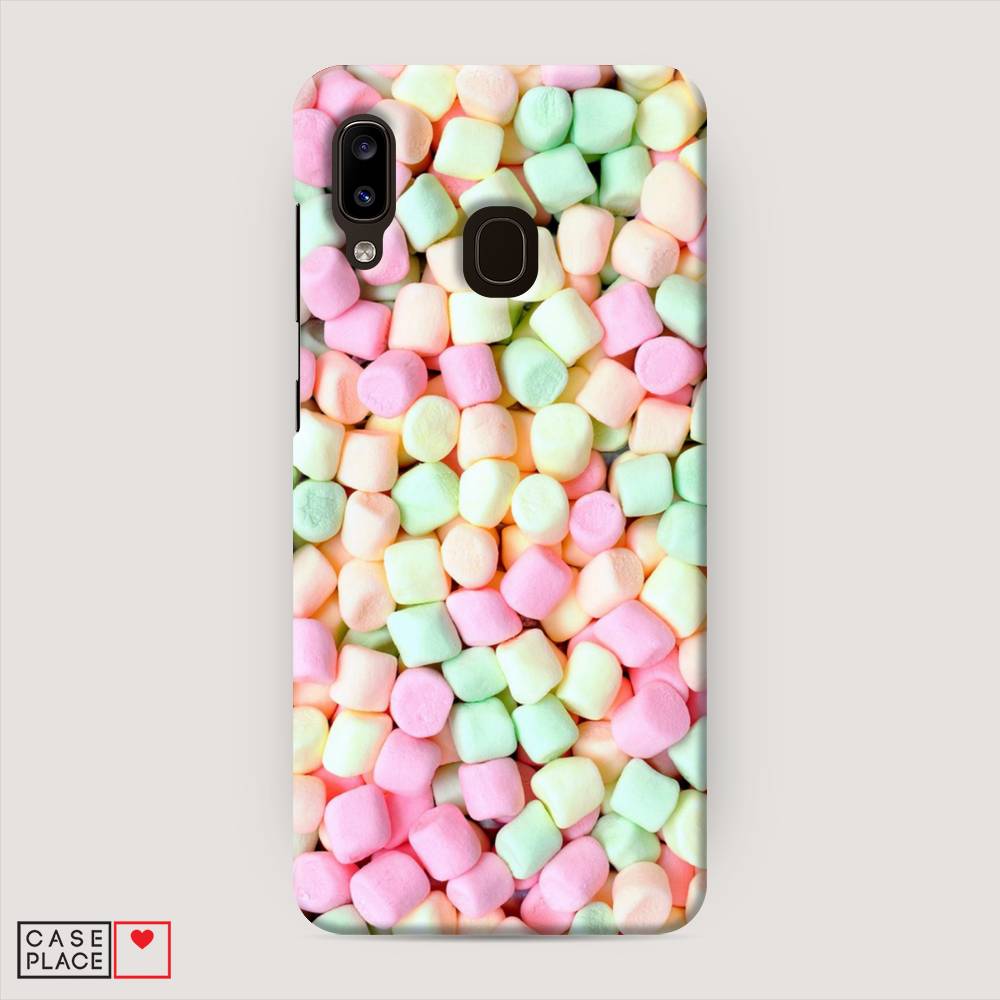 фото Пластиковый чехол "marshmallows" на samsung galaxy a20 awog