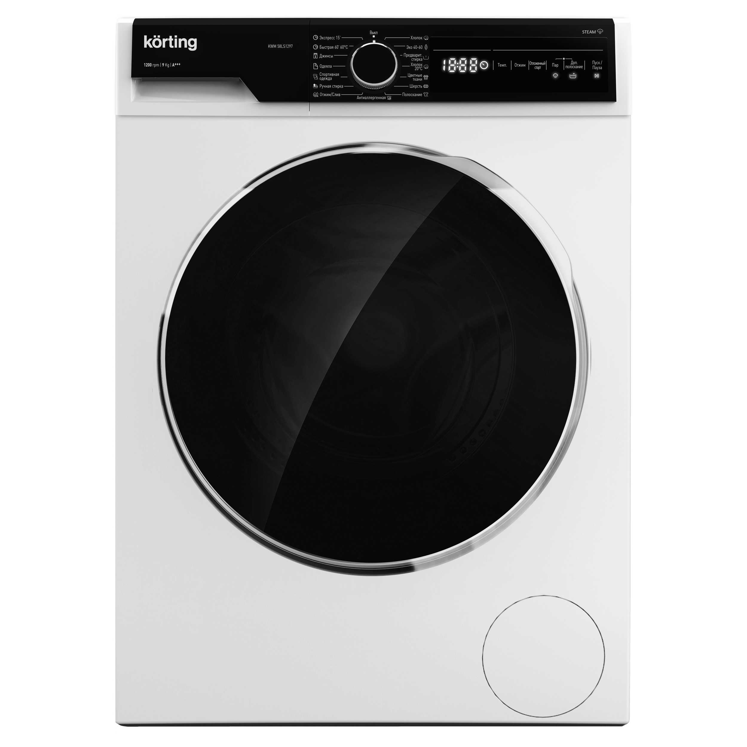 фото Стиральная машина korting kwm 58ls1297 white