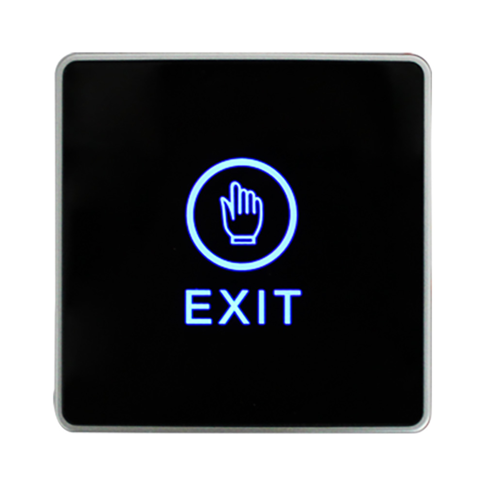 Сенсорная кнопка выхода ZKTeco EB2 двухклавишная импульсная сенсорная кнопка livolo ливоло
